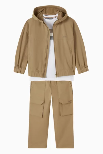 جاكيت بسحّاب قطن