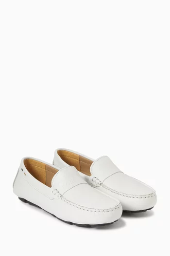 Logo Slip-on Loafers