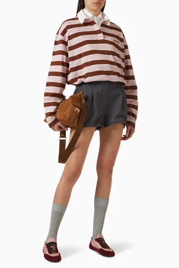 Lisle Bayadere-print T-shirt in Cotton