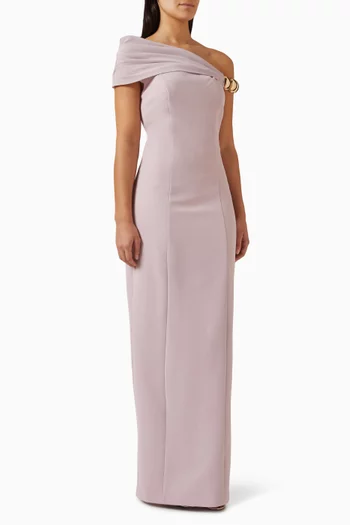 Asymmetrical Maxi Dress