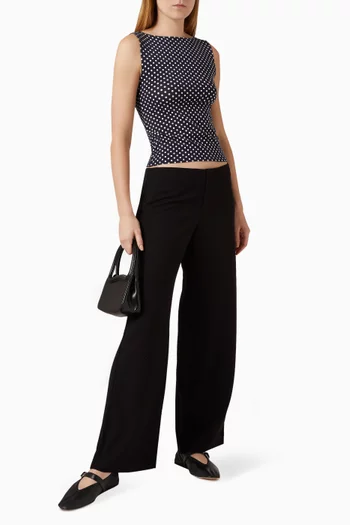 Dusk Knit Top in Jersey