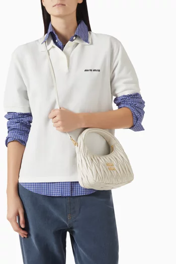 حقيبة هوبو واندر جلد نابا مبطن