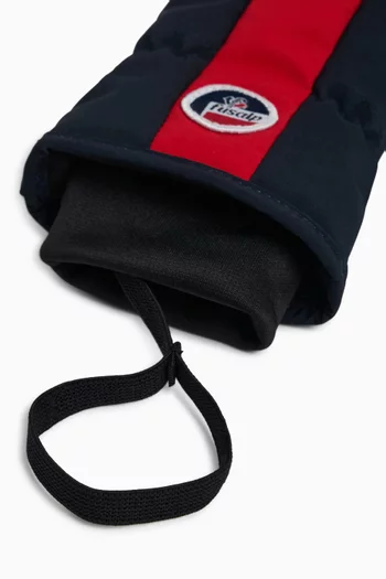 Color Blocked Polar II Ski Gloves