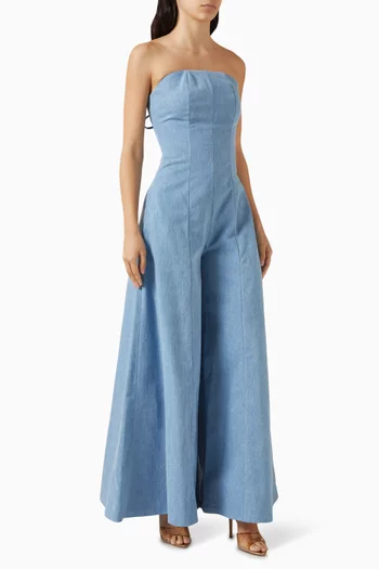 Dolly Jumpsuit in Denim