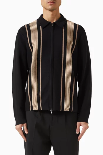 Lennox Striped Sweater in Knit