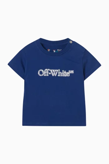 Bookish Crackle T-shirt in Cotton