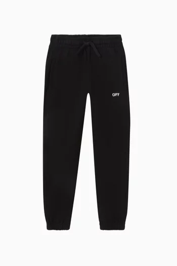 OFF Stamp Sweatpants in Cotton