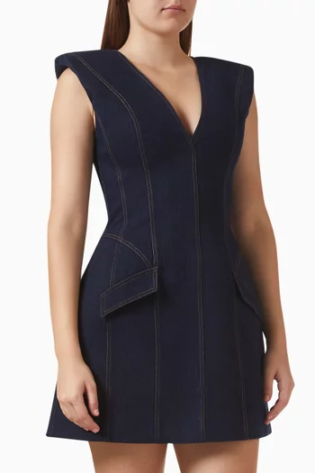 Mini Dress in Denim