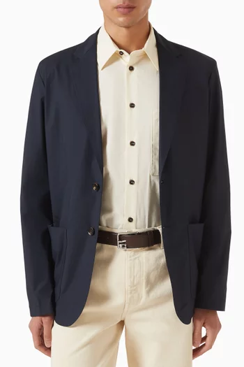 Signature Harness Buckle Belt in Leather