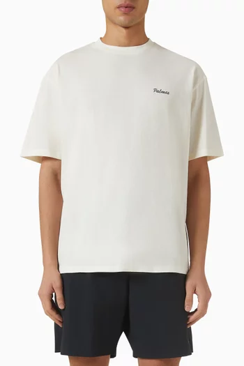 Logo Stitch T-shirt in Cotton