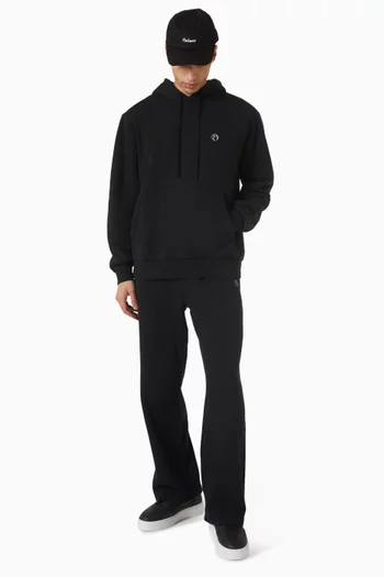 Stitch Hooded Sweatshirt in Cotton