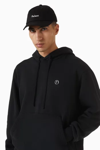 Embroidered Logo Baseball Cap in Cotton