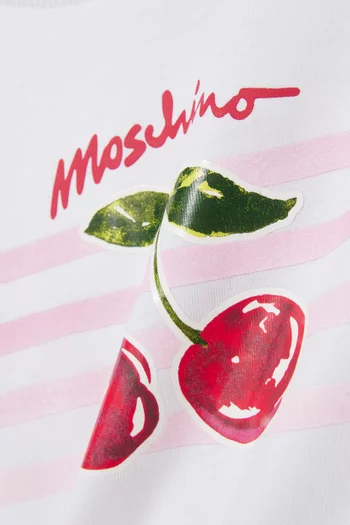 Striped Cherry T-shirt