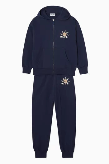 Teddy Logo Tracksuit Set