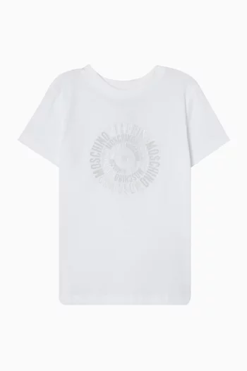 Circular Logo T-shirt in Cotton