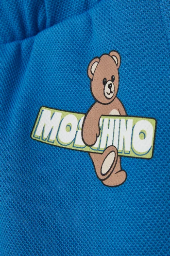 Teddy-print Sweatpants