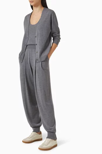 بنطال جاسمين مزيج صوف