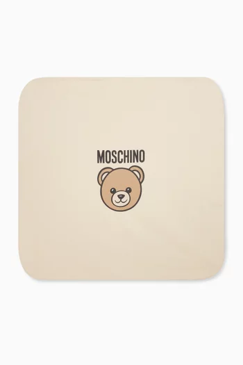 Teddy Bear Blanket in Cotton