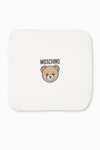 Teddy Bear Blanket in Cotton