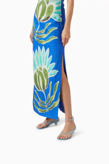 Quinlyn Barely There Thong Sandals in Rubber