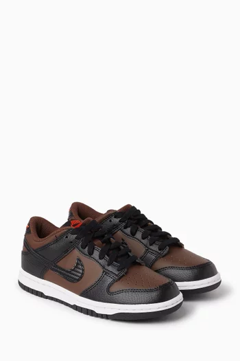 Dunk Low Sneakers in Leather