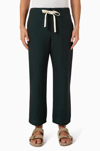 Elasticated Pants in Linen