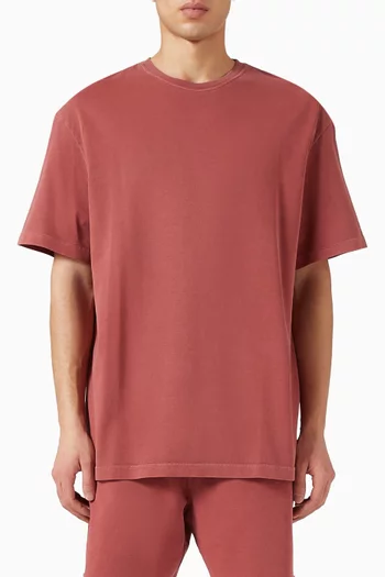 Garment-dyed T-shirt in Cotton