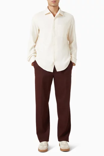 Flannel Shirt in Cotton