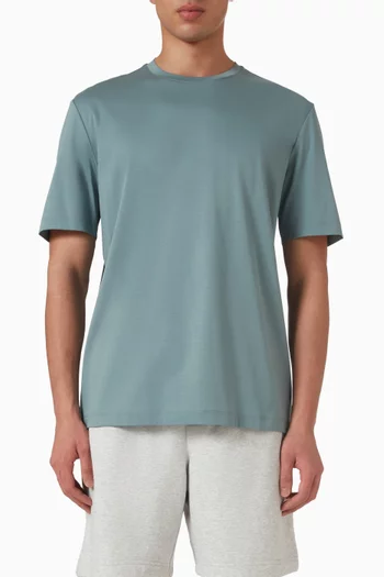 T-shirt in Mercerised Cotton