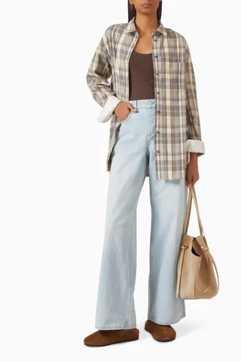 Marilyn Shirt in Spanish-flannel