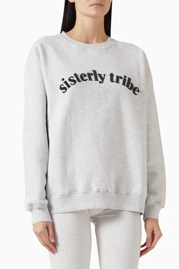 Logo Sweatshirt in Cotton