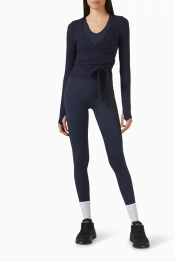 Soft Ballet Wrap Top in Lenzing™ Modal