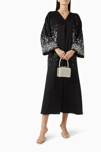 Bead-embellished Abaya