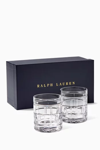 طقم أكواب هدسون بتصميم كلاسيكي، قطعتان