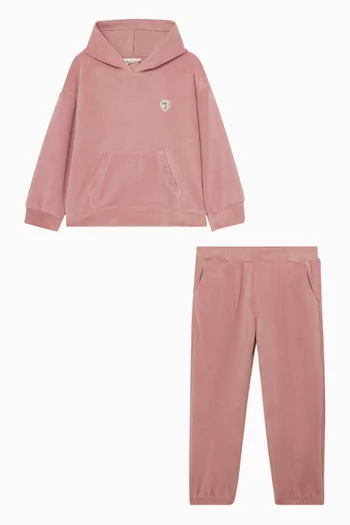 Hooded Fleece Two Piece Set