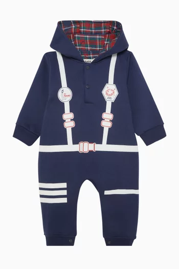 طقم بيجاما بنمط بدلة فضاء