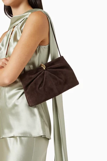 كلاتش كورين صغير جلد شمواه