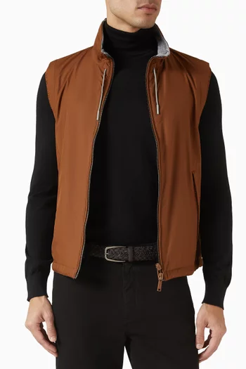 Braided Belt in Leather