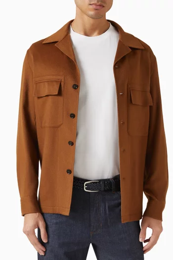 Braided Belt in Leather