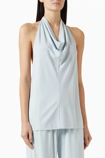 Cannes Top in Viscose-crepe