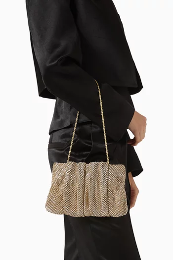 كلاتش سيرينا صغير مرصع بالكريستال