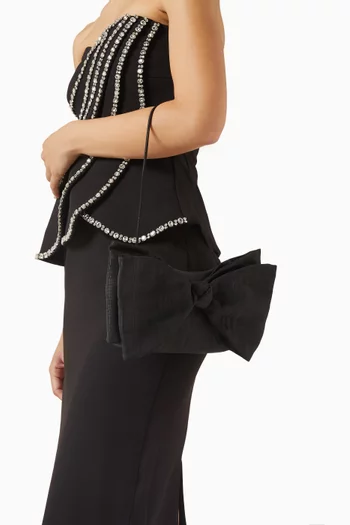 حقيبة يد فاليري صغيرة قماش مموج