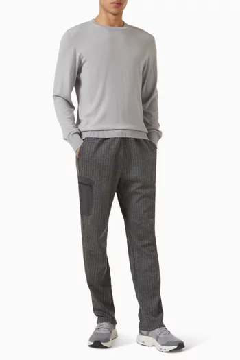 Lasca Crewneck Sweater in Knit