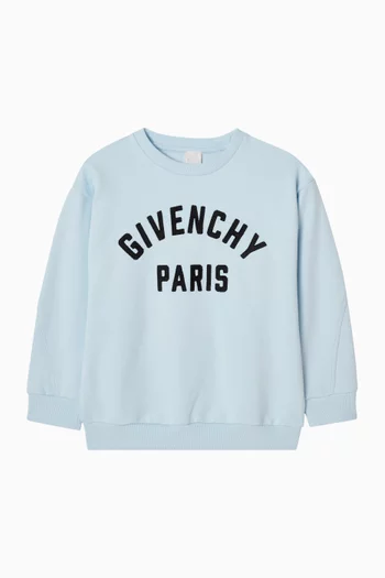 Logo Sweatshirt in Cotton