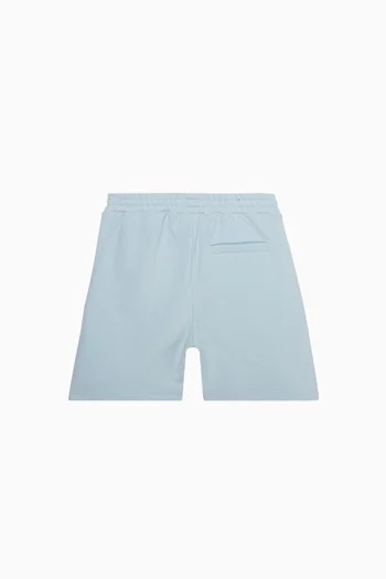 شورت مطرز بشعار الماركة صوف