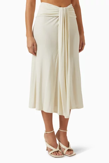 Wrap Skirt in Jersey