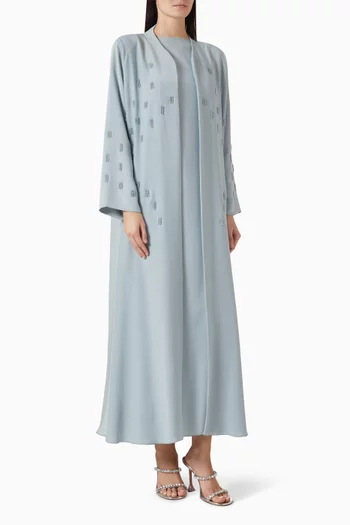 طقم عباية مطرز، 3 قطع