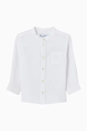 Mao Collar Shirt