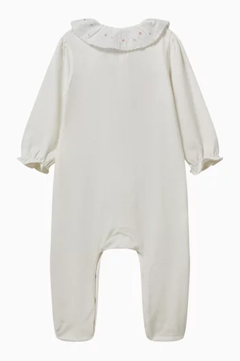 Floral-embroidered Pyjama