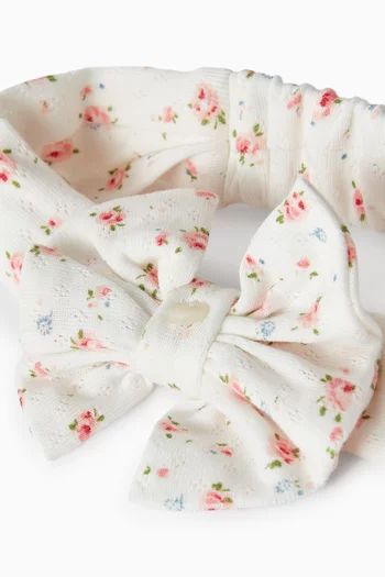 All-over Print Bow Headband